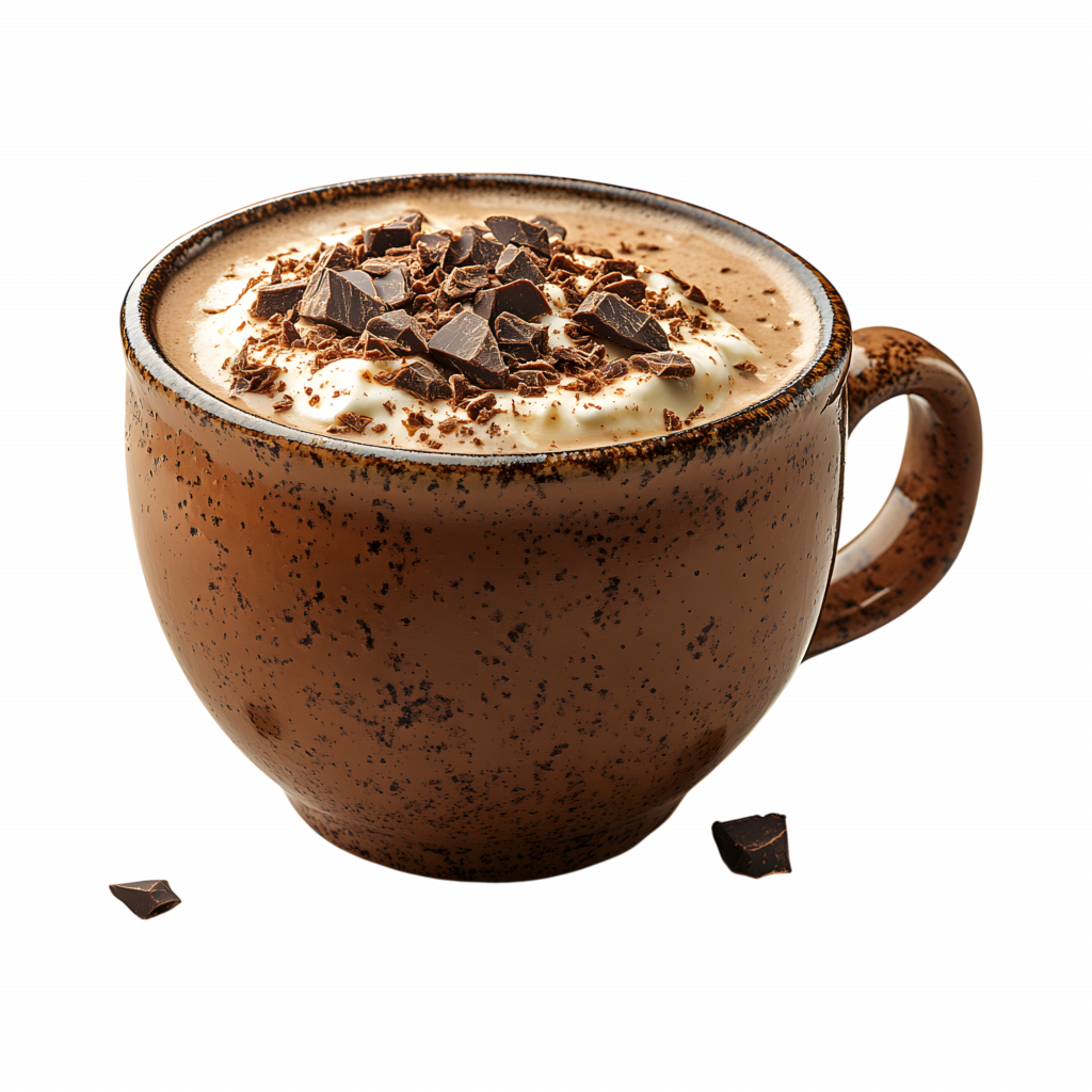 Chocolat chaud à la vanille de madagascar de Bakery Bliss Café