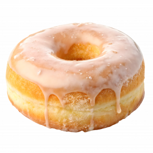 donut au piment d'espelette avec glaçage