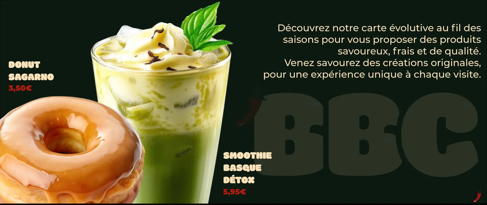 douceurs de chez Bakery Bliss Café