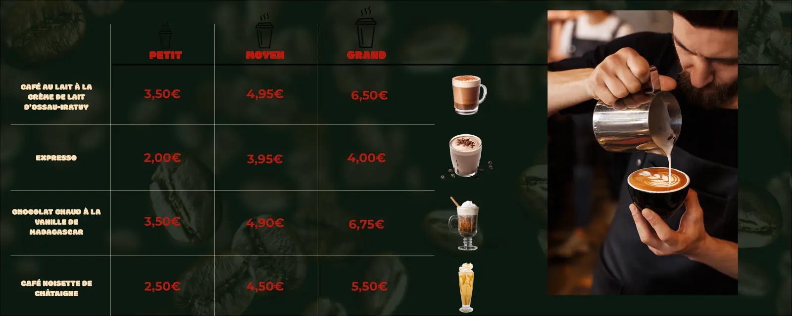 carte café